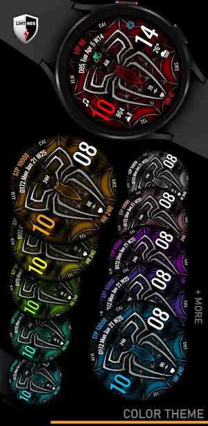 Spider Watch Face 063 Screenshot 2