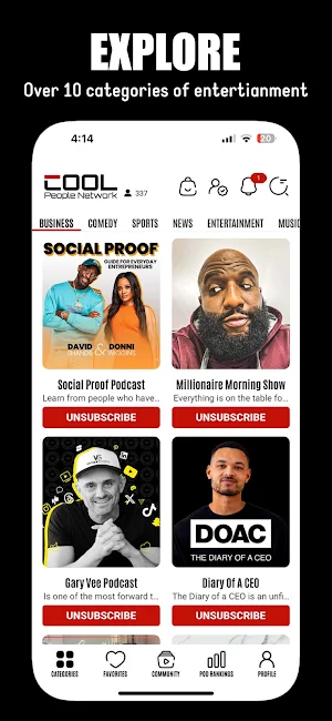 Cool People Network Screenshot 0