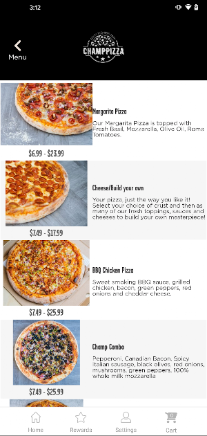 Champ Pizza Screenshot 2