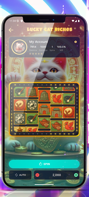 Lucky Cat 888 Screenshot 1