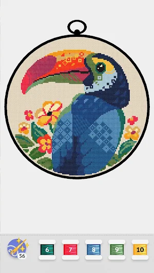 Cross Stitch Club — Color by Numbers with a Hoop screenshot 3