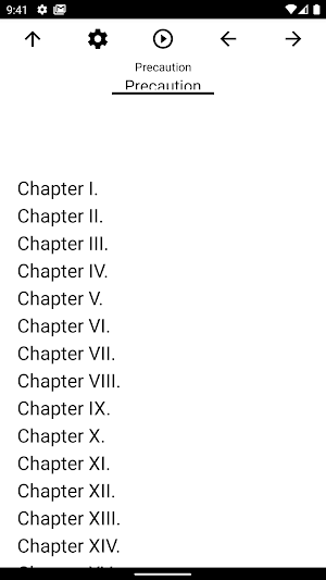 Book, Precaution Screenshot 0