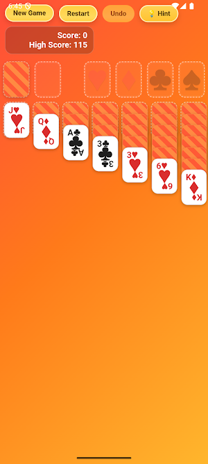 Hot Solitaire Classic Screenshot 0