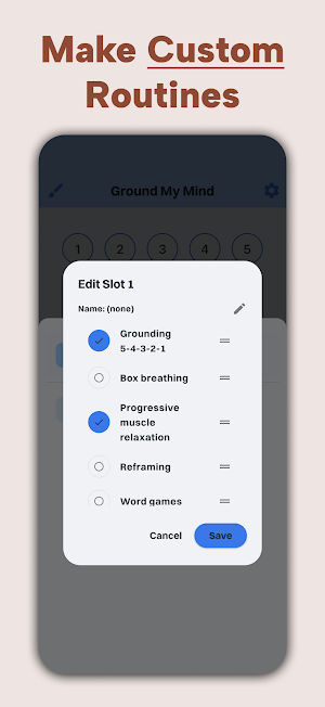 Ground My Mind: Anxiety & Calm Screenshot 3