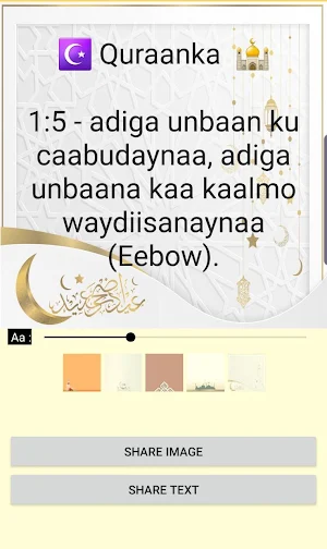 Somali Quran Audio Screenshot 0