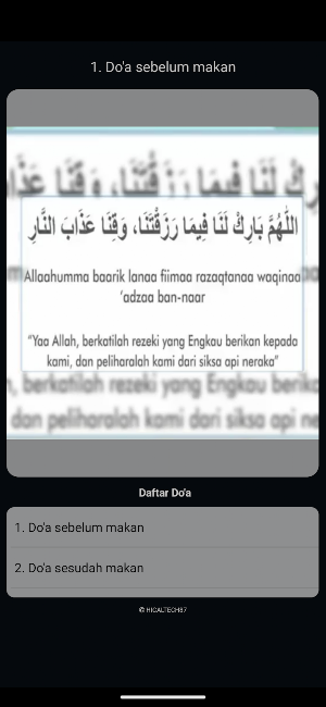Do'a Harian Islam Screenshot 1