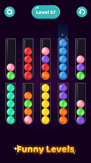 Ball Sort Color: Fun Puz Game Screenshot 3