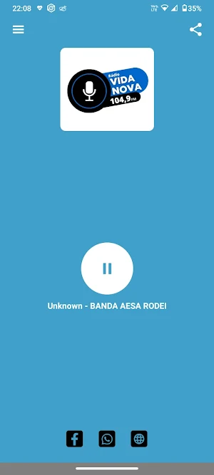 Rádio Vida Nova FM 104,9 Screenshot 0