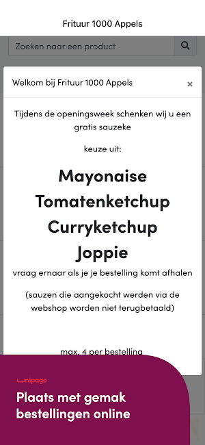 Frituur 1000 Appels Screenshot 1