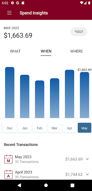 Needham Bank My Cards Screenshot 2