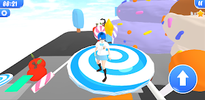 Lolipop candy obby anime girl Screenshot 2