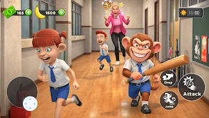 I Am Monkey School Pranskter Screenshot 1