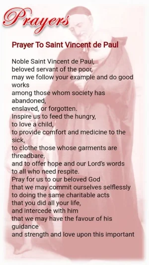 Saint Vincent de Paul Devotion Screenshot 3