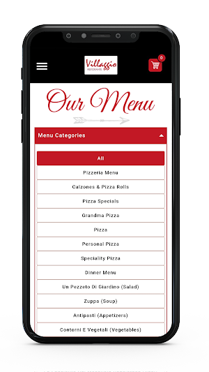Villaggio Ristorante Screenshot 2