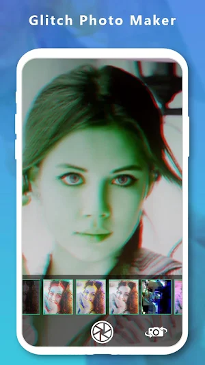 Glitch Photo Effect - Aesthetic Filters Screenshot 2