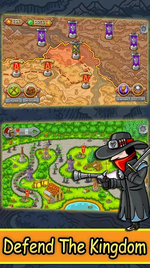 Royal Defense-Kingdom Tower Rush Castle Defender Screenshot 0