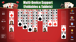 FreeCell Solitaire Classic Screenshot 1