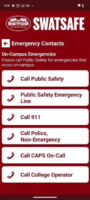 SwatSafe Screenshot 2