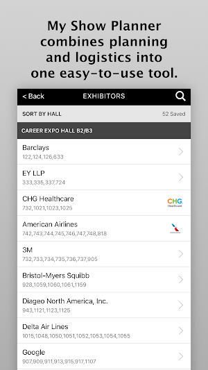 NBMBAA 2022 Conference App Screenshot 3