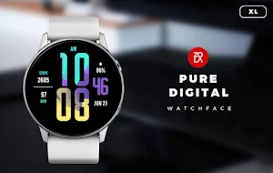 Pure Digital XL Watch Face Screenshot 0