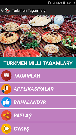 Türkmen Milli Tagamlary Screenshot 0