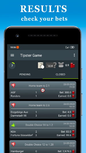 Tipster Game Screenshot 1
