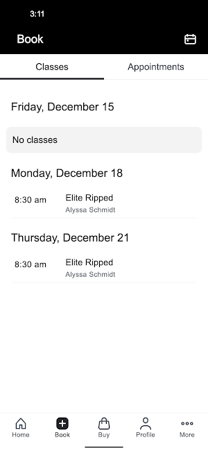 Elite Fitness and Performance Screenshot 1