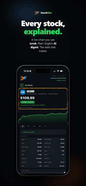 StockFloc: Stock Watchlist Screenshot 2