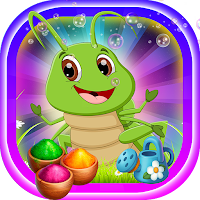 Comic Grasshopper Escape - JRK
