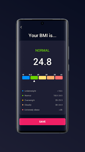 BMI Recorder Screenshot 0