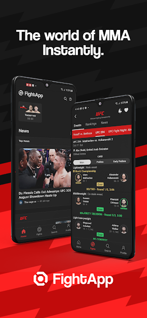 FightApp - MMA Results Screenshot 0