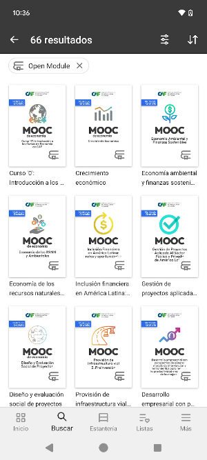 Capacitaciones CAF Screenshot 2