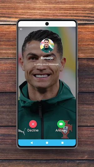 Fake Call with Footballers Screenshot 2
