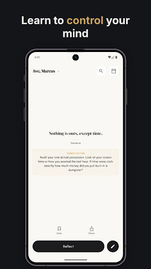 Stoic Core: Journal & Quotes Screenshot 1