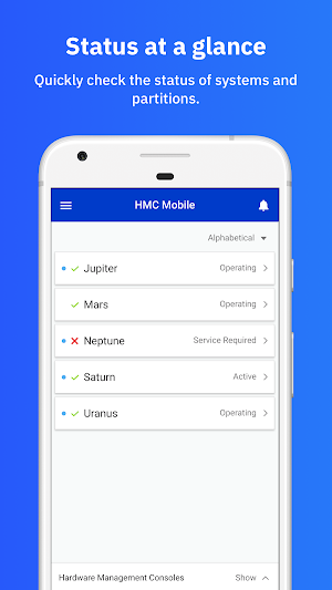 Hitachi HMC Mobile Screenshot 0