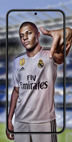 Mpappe real madrid Wallpaper Screenshot 0