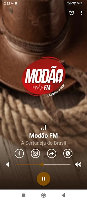 Modão FM Screenshot 1