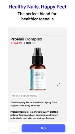 Health Supplements Shop Screenshot 3