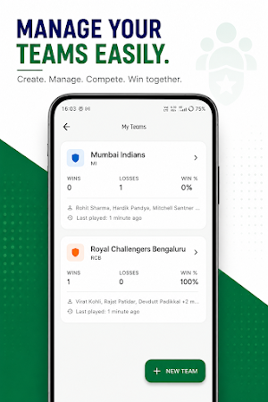Crexo – Cricket Scorer Screenshot 3