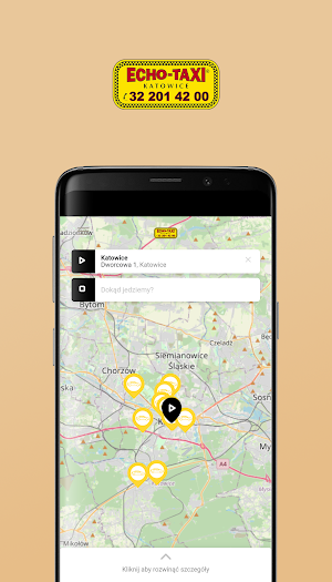 Echo Taxi Katowice Screenshot 2