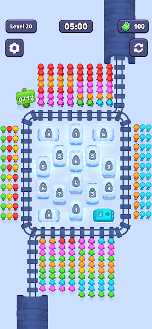 Train Passengers 3D Screenshot 2