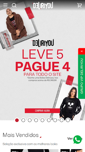 Deliriyou - Moda com atitude Screenshot 0