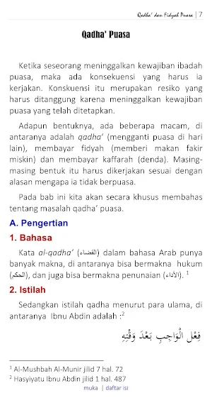 Qadha' Dan Fidyah Puasa Screenshot 2