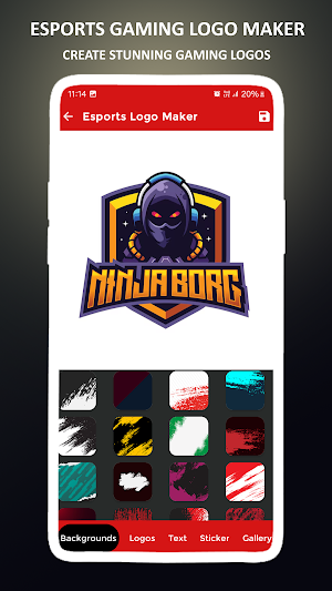 Esports Gaming Logo Maker Screenshot 1