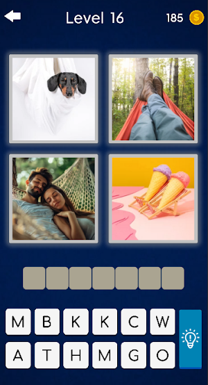 4 Pics 1 Word: Puzzle 2025 Screenshot 1