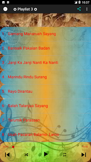 Lagu Minang Mp3 Offline Screenshot 3