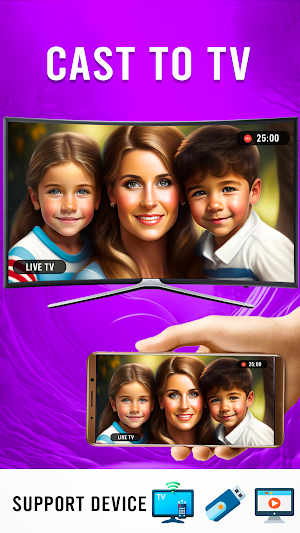 Tv Mirror Screen-Sharing App Screenshot 1