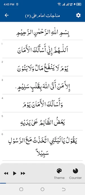 Munajat Imam Ali (a.s) Screenshot 0