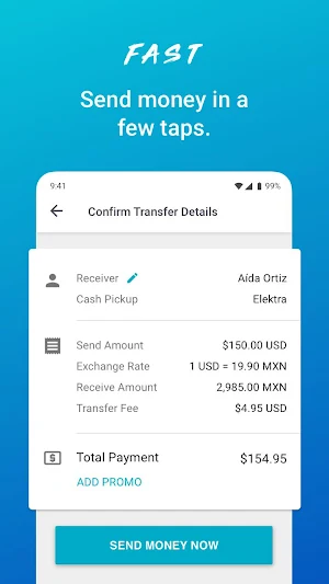 Pangea Money Transfer Screenshot 1