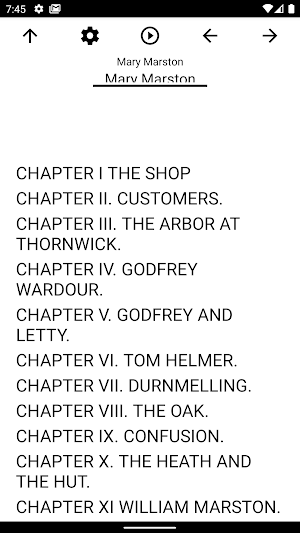 Book, Mary Marston Screenshot 0